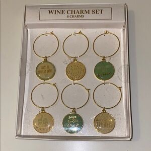 Andrews + Blain Wine Charm Set from Francesca’s